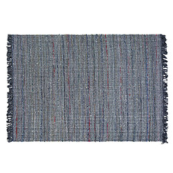 Acheter Beliani Tapis en coton gris 160 x 230 cm BESNI