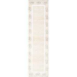 Vidal Tapis de couloir en laine 297x79 beige Darya