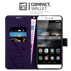 Avis Cadorabo Coque Huawei P8 Etui en Mauve