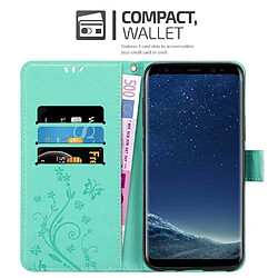 Avis Cadorabo Coque Samsung Galaxy S8 Etui en Turquoise