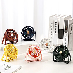 Ventilateur de Conception en Forme de Bureau à Angle Réglable Portable de Style Minimaliste Moderne Usb