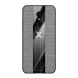 Wewoo Coque Souple Pour Xiaomi Redmi 5 Plus XINLI étui de protection en TPU antichoc Texture Gris