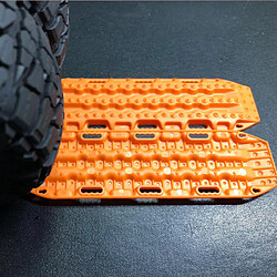 En plastique Sable Échelles Conseil pour Axial SCX10 D90 D110 TRX4 1/10 Échelle RC Crawler Voiture Accessoires, 1 Paire, orange pas cher