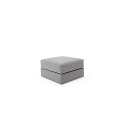 Inside 75 Pouf avec coffre CORNILA Twist Granite