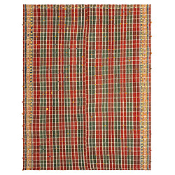 Vidal Tapis de laine 203x155 orange Jajim