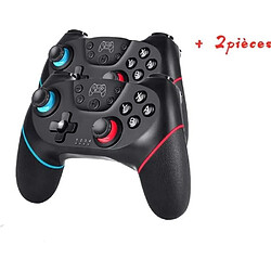 NC Manette sans Fil pour Switch - Nintendo - Double Vibration, Turbo, Gyroscope - Noir