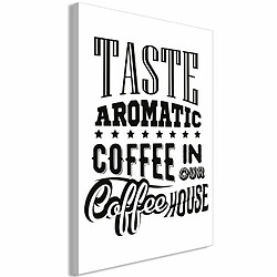 Paris Prix Tableau Taste Aromatic Coffee in Our Coffee House 40 x 60 cm