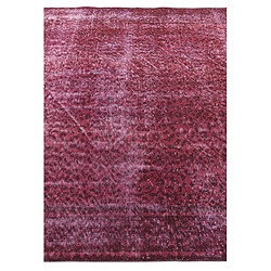 Vidal Tapis de laine 282x165 Violet Ultra Vintage pas cher