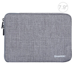 Wewoo Sacoche 7.9 pouces Sleeve Case Zipper Porte-documents Sac de transport, Pour iPad mini 4 / iPad mini 3 / iPad mini 2 / iPad mini, Galaxy, Lenovo, Sony, Xiaomi, Tablettes Huawei 7,9 pouces Gris