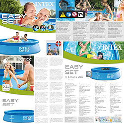 Acheter INTEX Piscine Easy Set 244x61 cm PVC