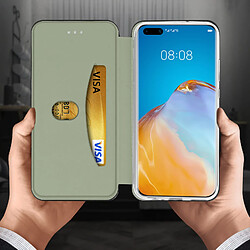 Avis Avizar Étui Huawei P40 Pro Housse éco-cuir Clapet Porte-carte Support Vidéo noir