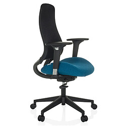 Avis Chaise de bureau / chaise pivotante HENFIELD B Tissu bleu foncé hjh OFFICE