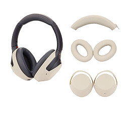 INF Coussinets d'oreille, housses et coussinet arceau pour Sony WH-1000XM3/4 Beige