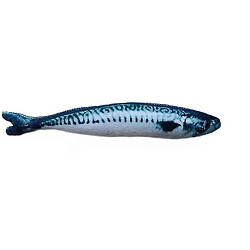 Universal Forme de poisson drôle Soft Bice - Simulation en peluche Interactive Toyscomberomorus - 19cm