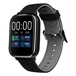 Wewoo Bracelet connecté Q58S Écran tactile TFT de 1,3 pouces IP67 Smartwatch étancherappel d'appel de soutien / surveillance de la fréquence cardiaque / de la pression artérielle / du sommeil Gris