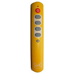 Seki Slim Télécommande universelle avec fonction d'apprentissage Orange/jaune (Import Allemagne)