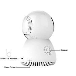 Acheter Universal Caméra 1080p sans fil Sécurité de la maison Caméra IP Caméra de surveillance WiFi Caméra de télévision en circuit fermé Surveillance des bébés