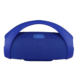 Acheter Wewoo Enceinte Bluetooth bleu pour iPhone, Samsung, HTC, Sony et autres Smartphones Haut-Parleur Stéréo Portable V3.0 Anti-Éclaboussures avec Poignée