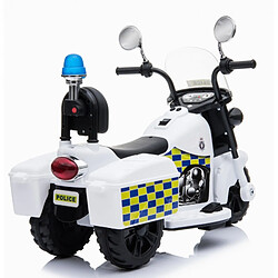 Acheter Ataa Moto de police Mini Couleur Blanc