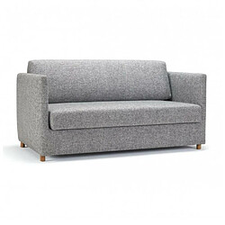 Inside 75 INNOVATION LIVING Canapé convertible OLAN coloris Twist Granite couchage 140 cm