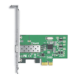 HCX Carte Réseau SFP Gigabit pour PC/Workstation/Serveur, Puce i210-AS