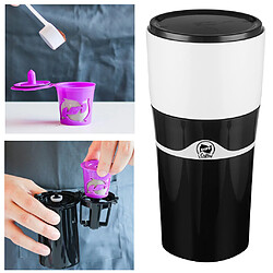 Tasse portative de voyage de cafetière d'égouttement, Compatible avec les tasses rechargeables de K MIni Machines à café manuelles portatives à