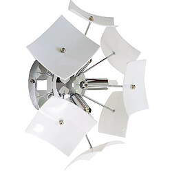 Plafonnier luminaire blanc 3 lampes ou Applique murale ou plafond interieur