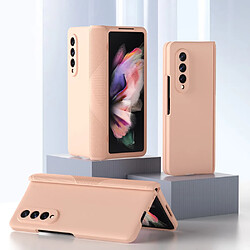 Coque en TPU anti-chute, antichoc rose pour votre Samsung Galaxy Z Fold3 5G