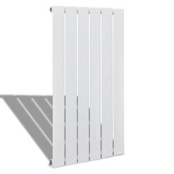 Helloshop26 Radiateur chauffage panneau blanc hauteur 90 cm largeur 46,5 cm pratique design moderne et élégant 3902017 pas cher