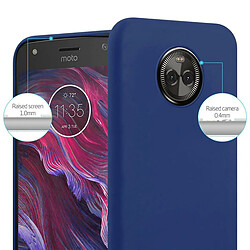 Cadorabo Coque Motorola MOTO X4 Etui en Bleu pas cher