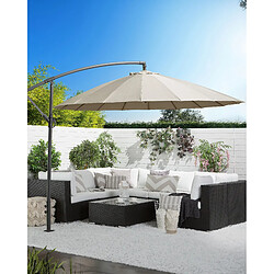 Beliani Parasol beige cappuccino CALABRIA II