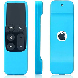 SANAG Coque En Silicone De Protection À Telecommande Fine Compatible Pour Apple Tv 4Ème Generation(Azurro)