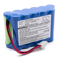 vhbw Batterie NiMH 3500mAh (13.2V) pour épisseur Fujikura FSM-18R, FSM-18S, FSM-50R, FSM-50S, FSM-60R, FSM-60S comme BTR-08, 11HR-4/3FAU.