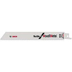 Bosch Coffret de 100 lame de scie sabre S 1022 HF Flexible for Wood and Metal (longueur 200 mm, accessoires pour scie sabre)