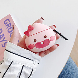 GUPBOO Airpods Coque Housse Étui Protecteur Compatible pour AirPods 3-Ins jolie fille de pêche