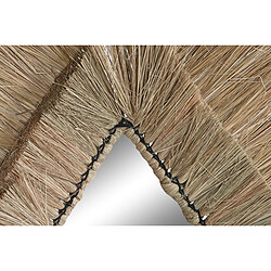 DKD Home Decor Miroir mural - Naturel Larme Jute