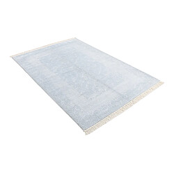 Vidal Tapis de laine 193x132 Bleu Darya