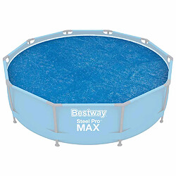 Bestway Couverture solaire de piscine Flowclear 305 cm