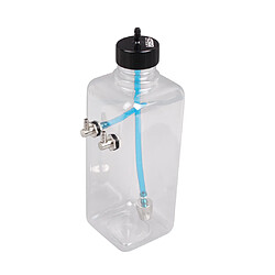 Réservoir De Carburant En Plastique Transparent Avec Capuchon Métallique Pour 500ml Avion Rc Avion De Gaz