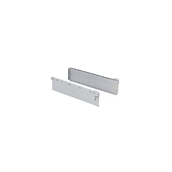 Lot de 10 kits de tiroir Ultrabox hauteur 150 mm et profondeur 400 mm finition gris métallisé - 3041725 - Emuca