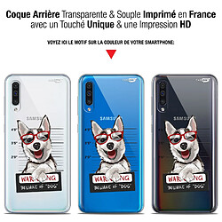 Avis Caseink Coque arrière Samsung Galaxy A50 (6.4 ) Gel HD [ Nouvelle Collection - Souple - Antichoc - Imprimé en France] Beware The Husky Dog