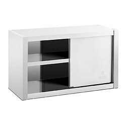 Helloshop26 Armoire murale en inox haute de cuisine placard rangement professionnelle - 100 x 45 cm 14_0000463