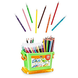 BIC Kids Boîte de Coloriage - 60 Crayons de Couleurs/60 Feutres de Coloriage