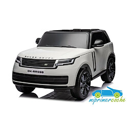 Land Rover Range Rover 24V 2 Places 2.4G Télécommande : Couleur - Blanc