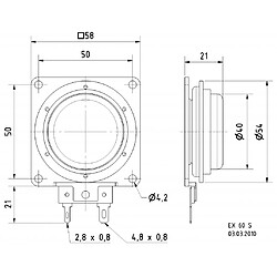 Alpexe VS-EX60S - Haut-parleur (4007540045061)