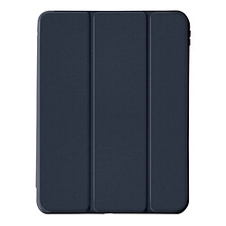 Avizar Housse pour iPad Pro 13 2024 Support Vidéo / Clavier Mise en Veille Bleu Nuit