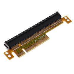 Acheter 2 Pièces Carte Adaptateur Graphique PCI-E PCI 8X à 16X Convertisseur de Carte de Montage