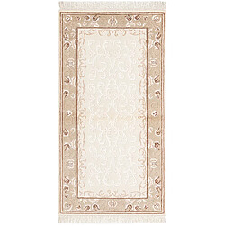 Vidal Tapis de laine 152x79 beige Darya