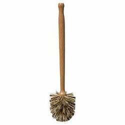 Brosse WC en Bois Sans Support 36cm Naturel