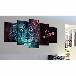 Paris Prix Tableau Imprimé Neon King 100 x 200 cm